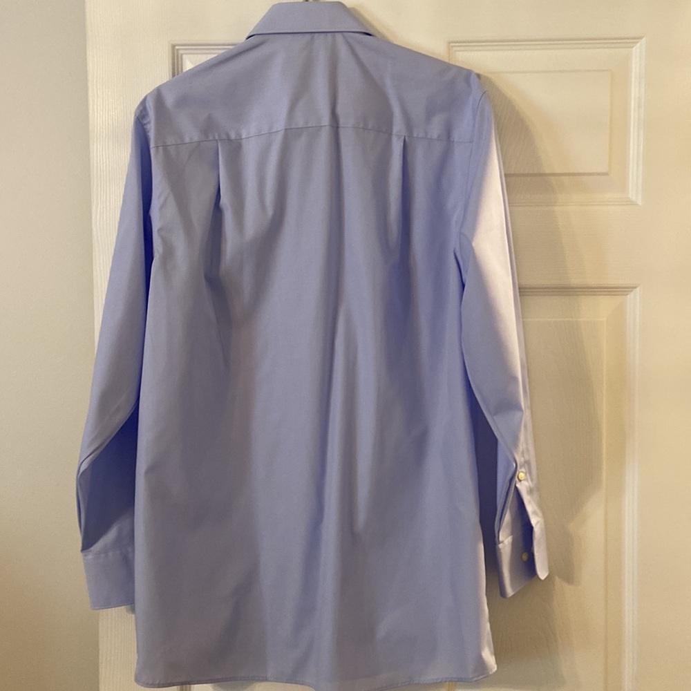 Geoffrey Beene Regular Fit size 15 -32/33 color light blue BNWOT - Picture 5 of 8